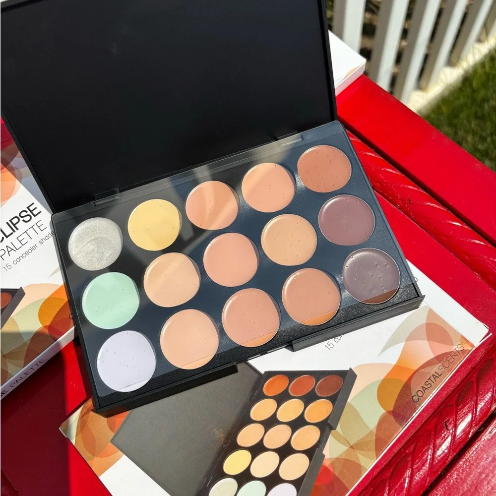 Eclipse Palette 15 Concealer Shades NIB, You Get 3